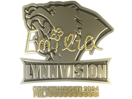 Sticker | EmiliaQAQ (Gold) | Austin 2025