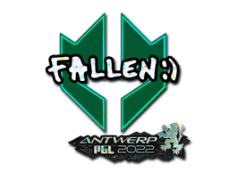 Sticker | FalleN (Glitter) | Rio 2022