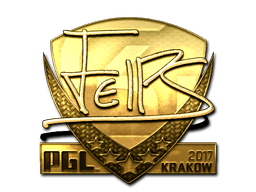 Sticker | felps (Gold) | Boston 2018