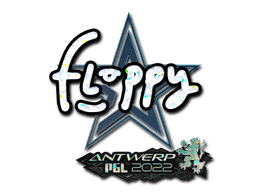Sticker | floppy (Glitter) | Antwerp 2022