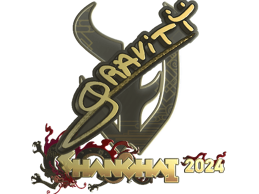 Sticker | Graviti (Gold) | Austin 2025