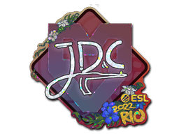 Sticker | JDC (Glitter) | Paris 2023