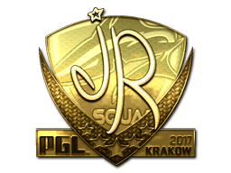 Sticker | jR (Gold) | Boston 2018