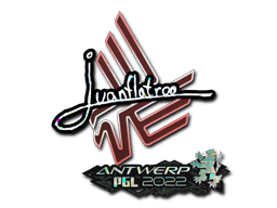 Sticker | juanflatroo (Glitter) | Rio 2022