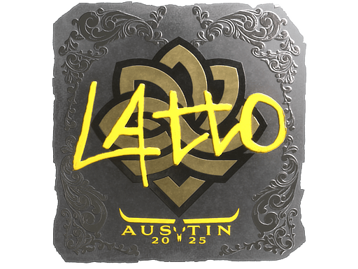 Sticker | latto (Foil) | Austin 2025