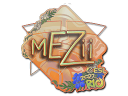 Sticker | mezii (Holo) | Austin 2025