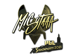Sticker | misutaaa (Gold) | Antwerp 2022