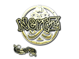 Sticker | NertZ (Gold) | Shanghai 2024