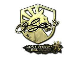 Sticker | oSee (Gold) | Rio 2022