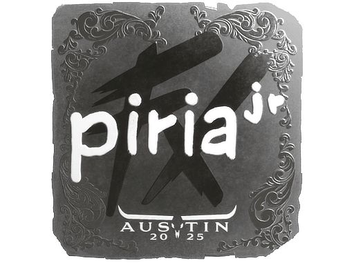 Sticker | piriajr (Foil) | Austin 2025