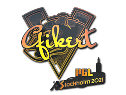 Sticker | qikert (Holo) | Antwerp 2022