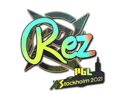 Sticker | REZ (Holo) | Rio 2022