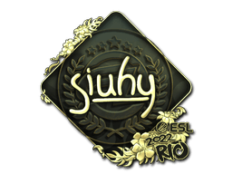 Sticker | siuhy (Gold) | Rio 2022