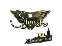 Sticker | sjuush (Gold) | Rio 2022