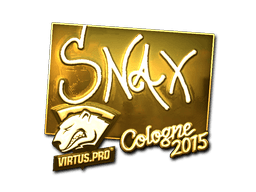 Sticker | Snax (Gold) | Austin 2025