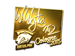 Sticker | TaZ (Gold) | Cologne 2016