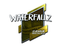 Sticker | waterfaLLZ (Foil) | London 2018