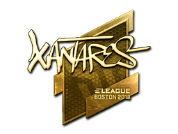 Sticker | XANTARES (Gold) | Katowice 2019