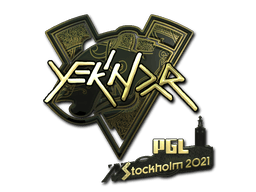 Sticker | YEKINDAR (Gold) | Rio 2022