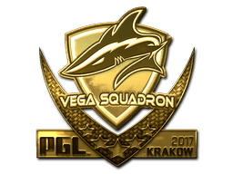 Sticker | Vega Squadron (Gold) | Katowice 2019